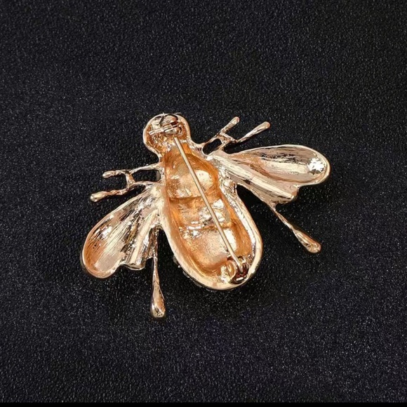 Crystal Bee Brooch new - Picture 13 of 14